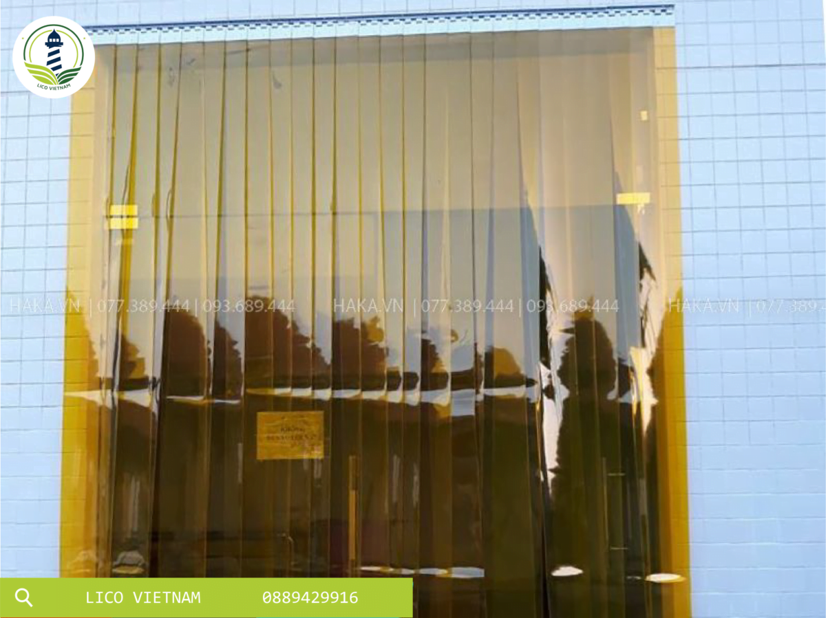 Rèm nhựa ngăn côn trùng Rèm nhựa ngăn côn trùng