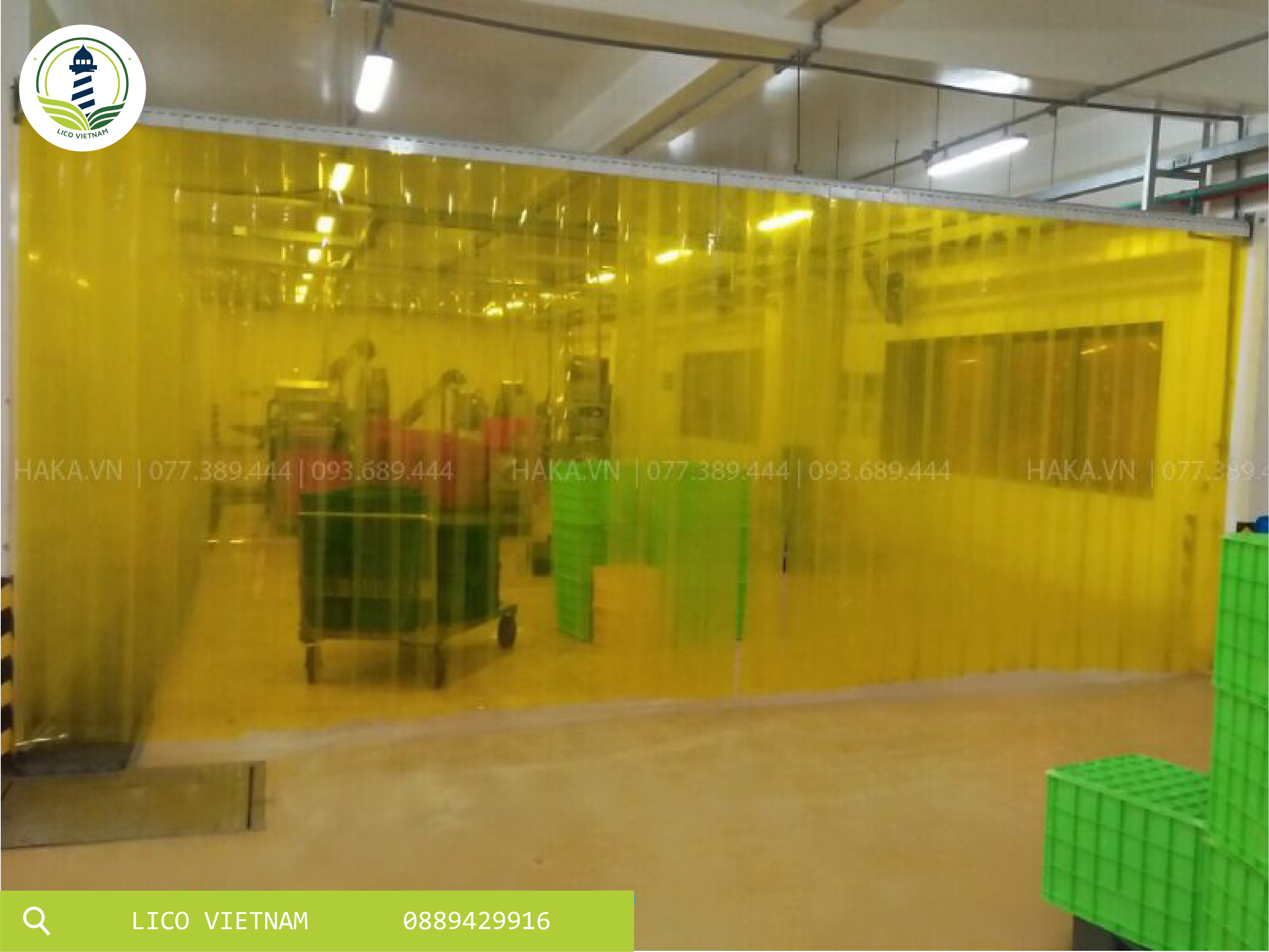 Rèm nhựa ngăn côn trùng