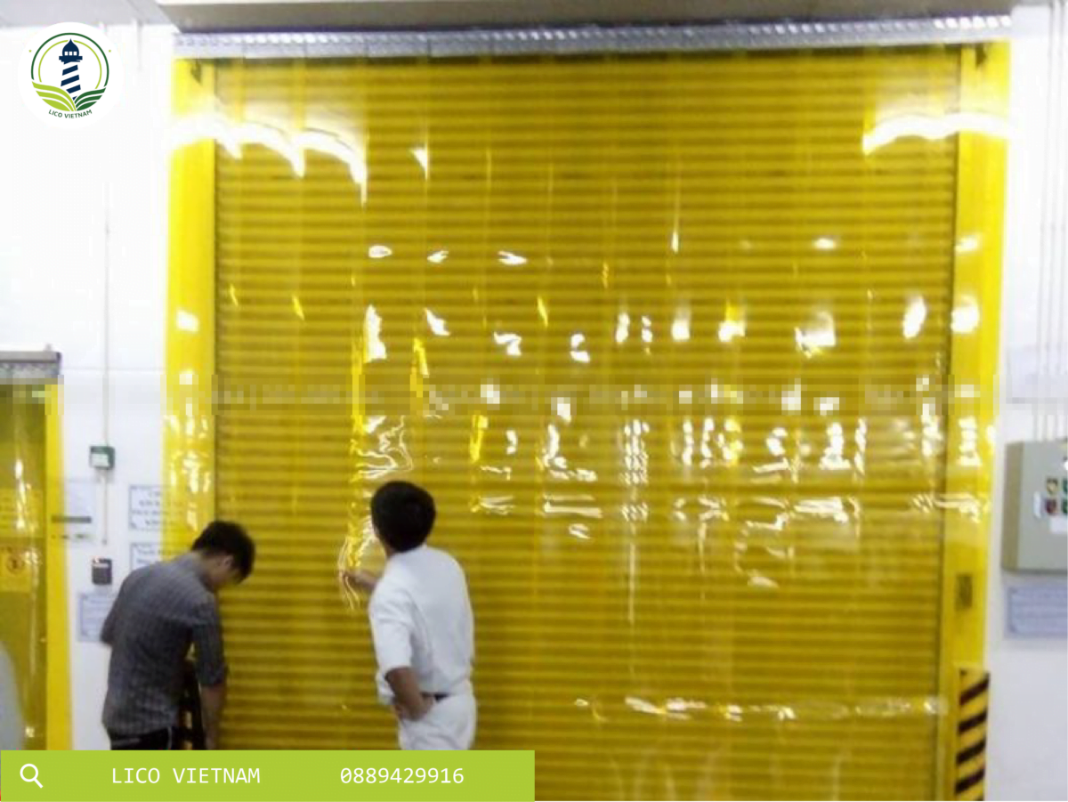 Rèm nhựa ngăn côn trùng