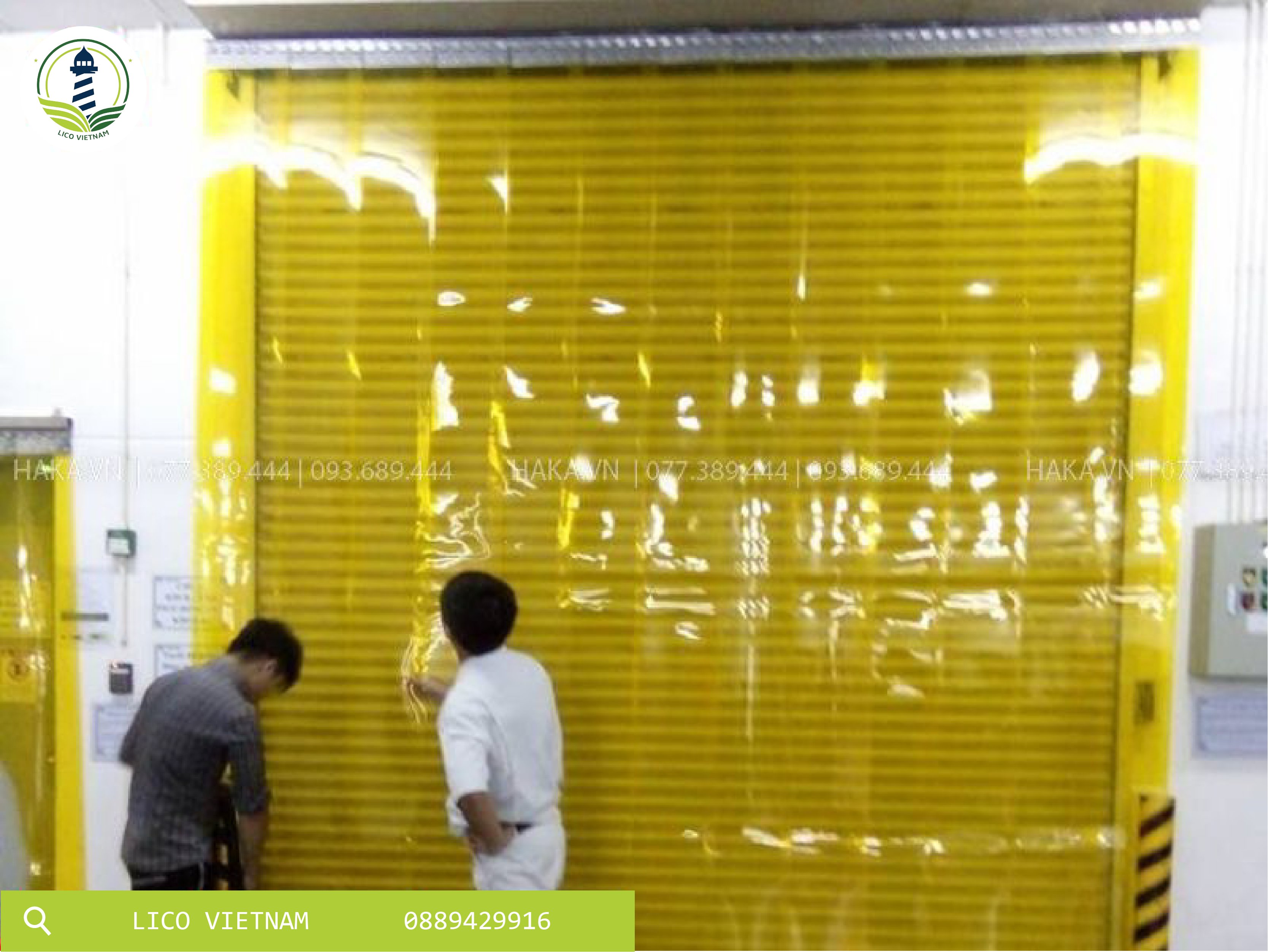 Rèm nhựa ngăn côn trùng